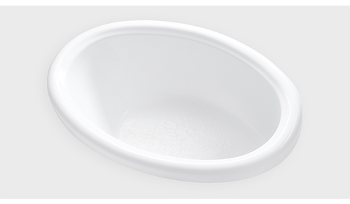 DJO5839 – 58″L x 39″W x 18.5″H – Acrylic Drop In Oval Soaking Bathtub