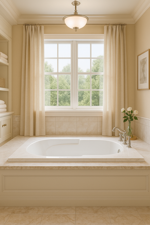 AR6032 - Acrylic Drop In Rectangle Soaking Bathtub