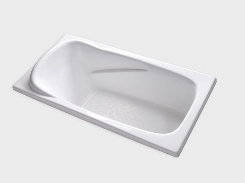 AT7136 – 71″L x 36″W x 18.5″H – Acrylic Drop In Rectangle Soaking Bathtub