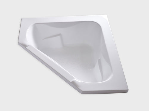 CT6060 - 60″L x 60″W x 19.5″H Acrylic Drop In Corner Bathtub