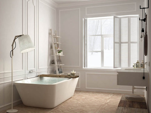 Kaskade I 71″ Freestanding Deck Mount Faucet Soaking Tub