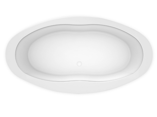 Contour 68” Freestanding Deck Mount Faucet Soaking Tub
