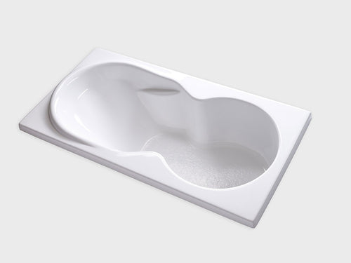 DH7136 – 71″L x 36″W x 18″H – Acrylic Drop In Rectangle Soaking Bathtub