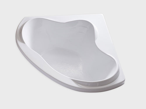 JT5959 – 59″L x 59″W x 21.5″H – Acrylic Drop In Corner Soaking Bathtub