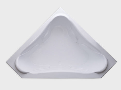 NW7272 – 72″L x 72″W x 21″H – Acrylic Drop In Corner Soaking Bathtub