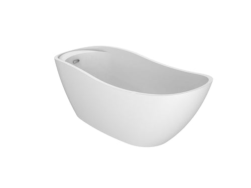 Radiance 69″ Freestanding Deck Mount Faucet Soaking Tub