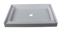 SP4832 Shower Pan 48″ X 32″ White Rectangle Center Drain