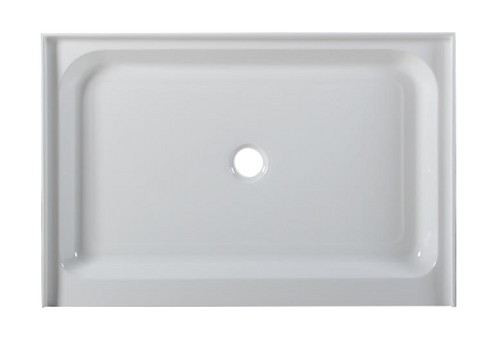 SP4832 Shower Pan 48″ X 32″ White Rectangle Center Drain