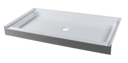 SP6032 White Rectangle Center Drain Shower Pan