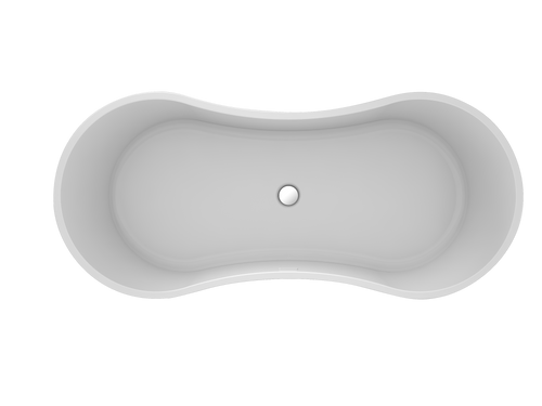 Bliss 68.5” Freestanding Soaking Tub Only