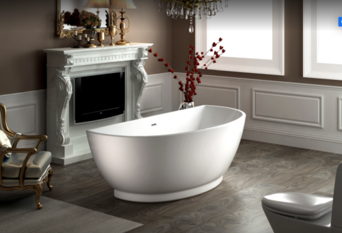 Trinity 69” Freestanding Soaking Tub Only