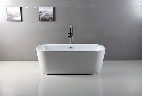 Graceful II 67″ Freestanding Deck Mount Faucet Soaking Tub