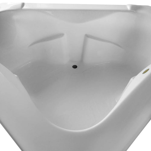 CT6060 - 60″L x 60″W x 19.5″H Acrylic Drop In Corner Bathtub