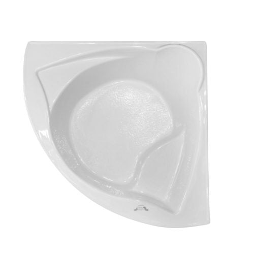 ME6060 – 60″L x 60″W x 19″H – Acrylic Drop In Corner Soaking Bathtub