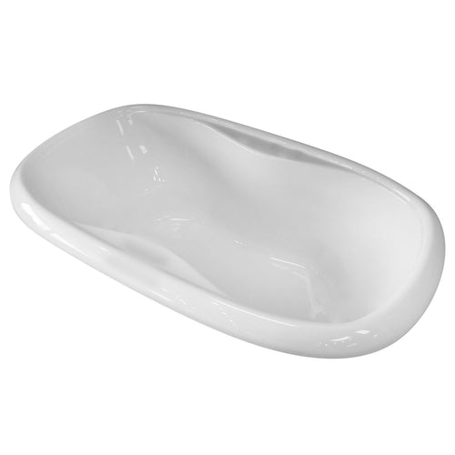 TOD6841 – 68″L x 41″W x 20″H – Acrylic Drop In Oval Soaking Bathtub