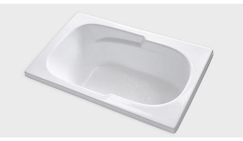 AR6036 – 60″L x 36″W x 18″H – Acrylic Drop In Rectangle Soaking Bathtub