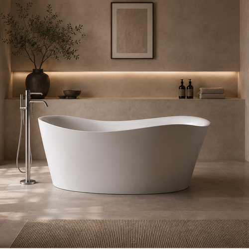 Serenity 67″ Freestanding Soaking Tub