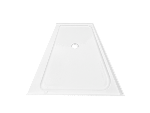 SP6034 White Rectangle Center Drain Shower Pan