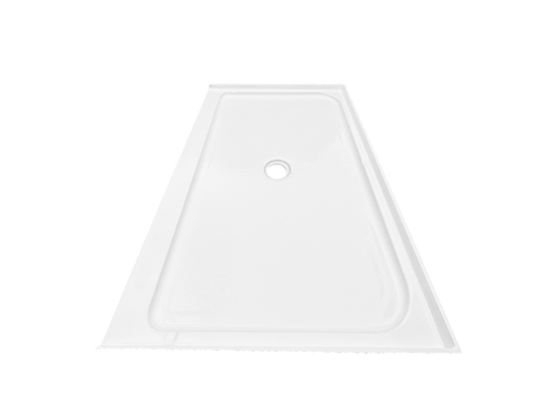 SP6032 White Rectangle Center Drain Shower Pan