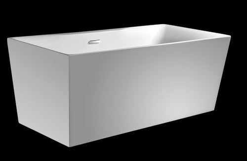Arcadia 59” Freestanding Deck Mount Faucet Soaking Tub
