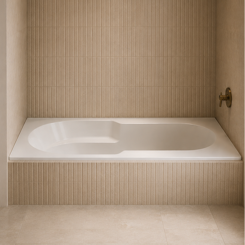 RAR6036 – 60″L x 36″W x 18″H – Acrylic Drop In Rectangle Soaking Bathtub