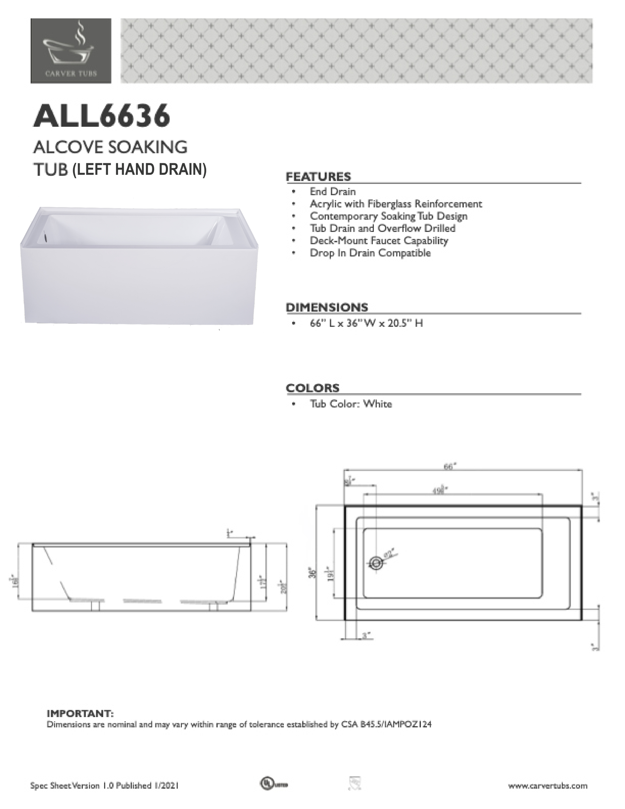 Specifications