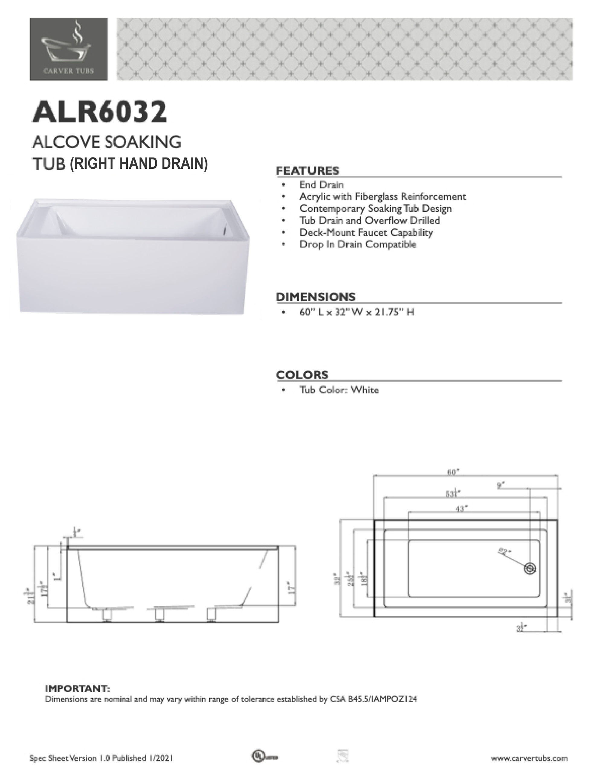 Specifications