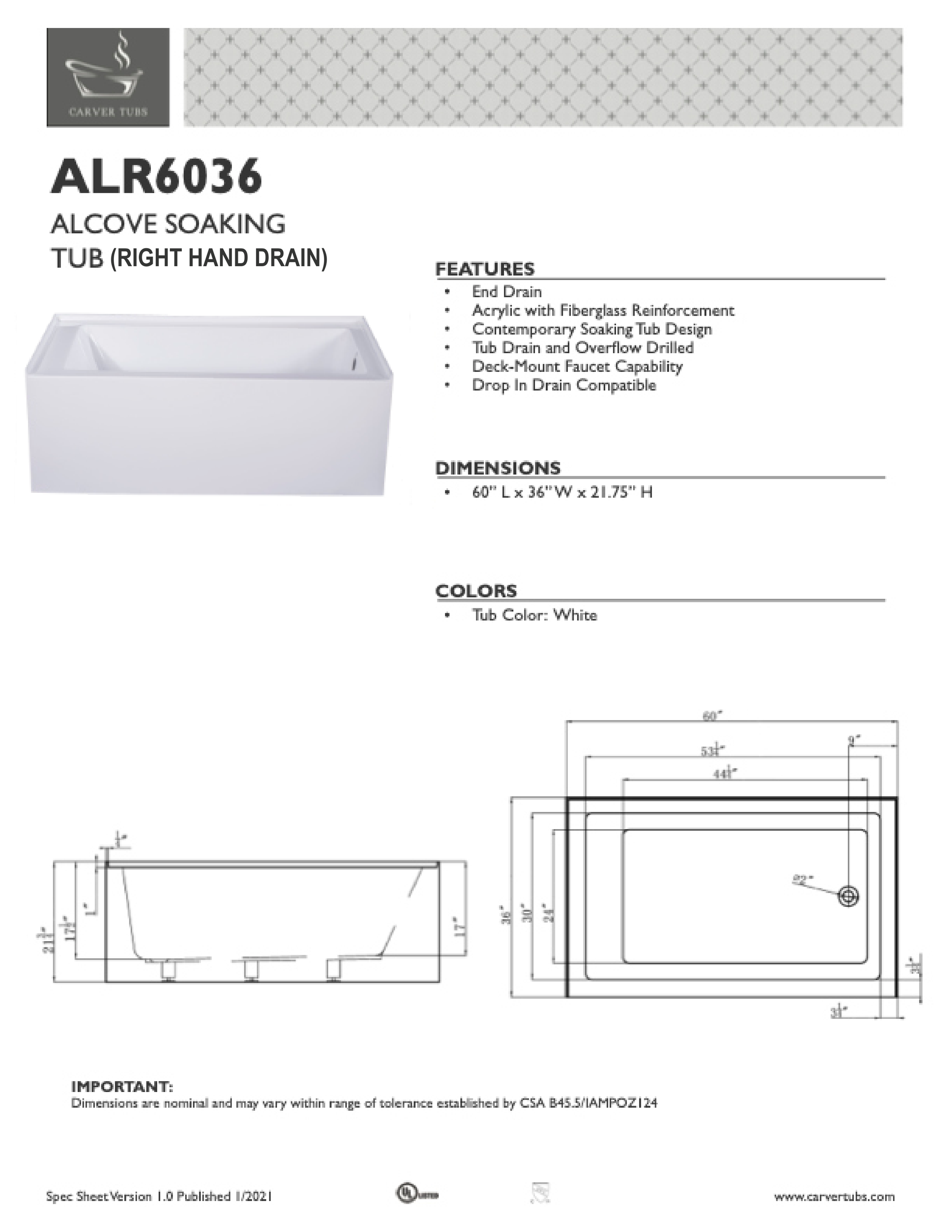 Specifications