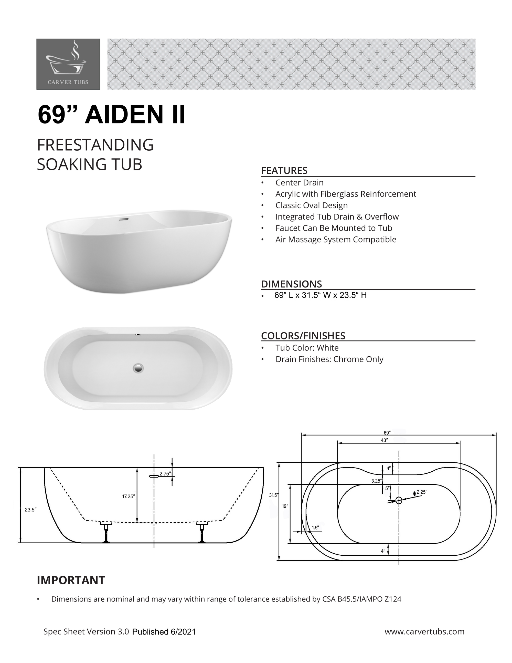 Specifications