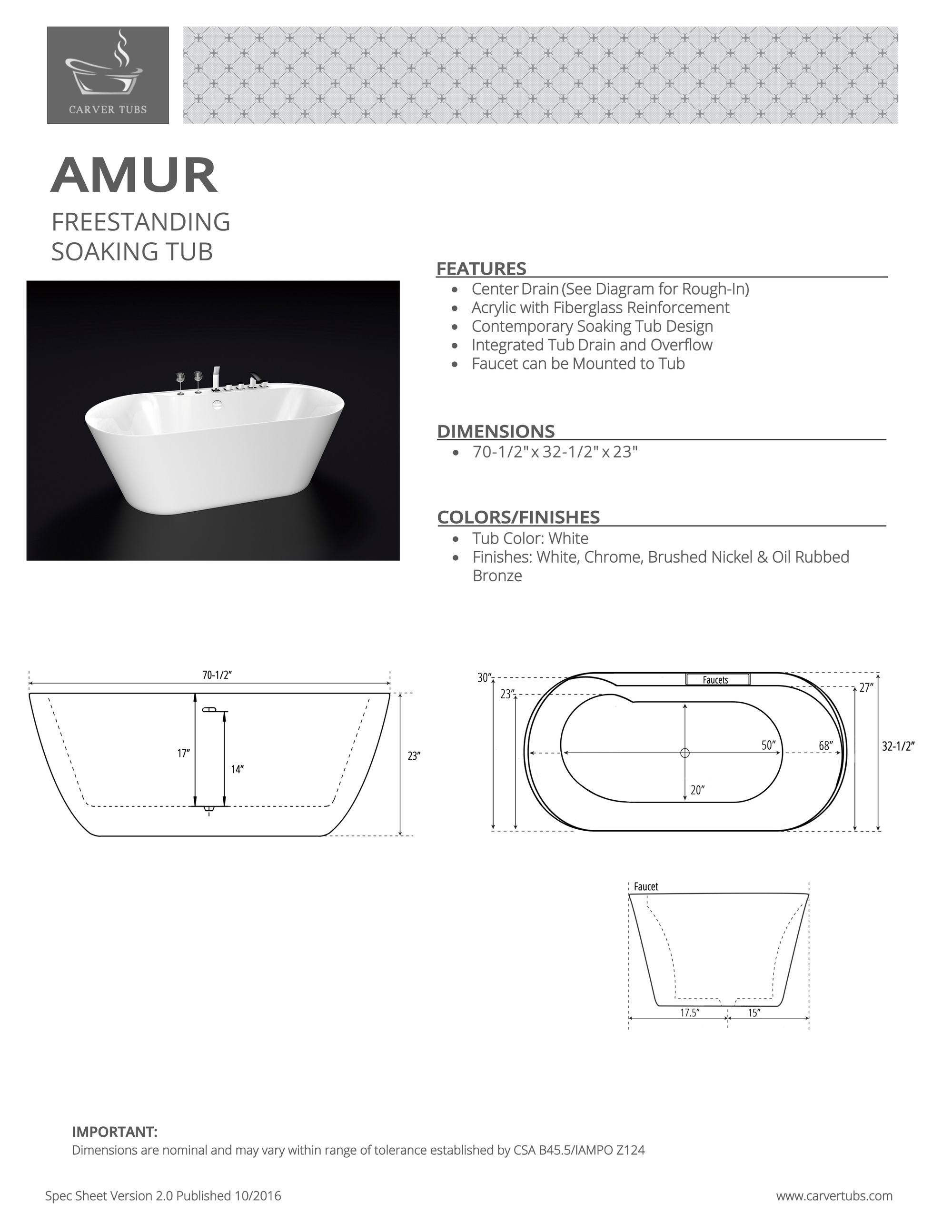 Specifications