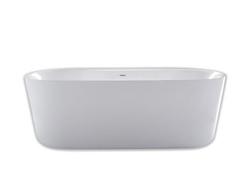 Amur I 70″ Freestanding Deck Mount Faucet Soaking Tub