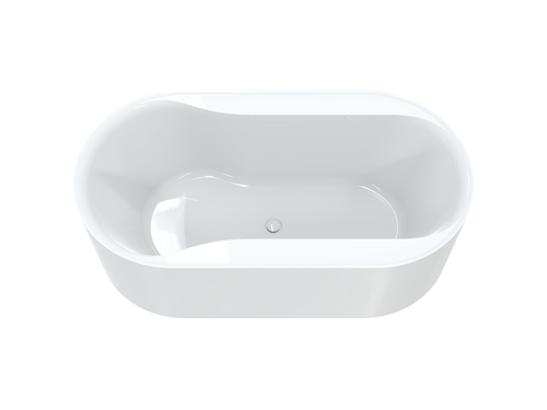 Bella 75" Freestanding Deck Mount Soaking Tub