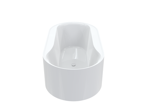 Bella 75" Freestanding Deck Mount Soaking Tub