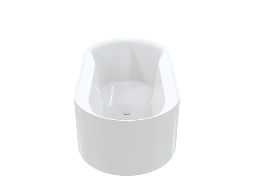 Bella 75" Freestanding Deck Mount Soaking Tub