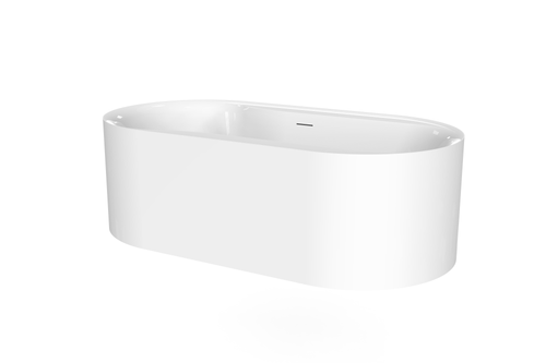 Bella 75" Freestanding Deck Mount Soaking Tub