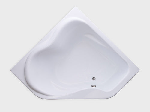 CK5959 – 59″L x 59″W x 20.5″H – Acrylic Drop In Corner Soaking Bathtub