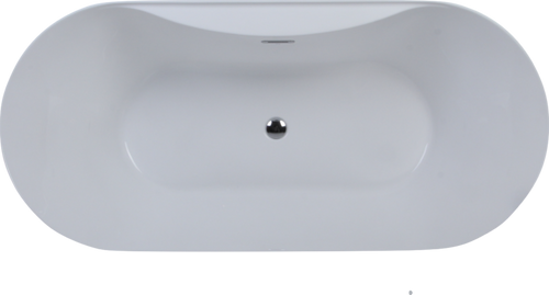 Dreamer 67″ Freestanding Deck Mount Faucet Soaking Tub
