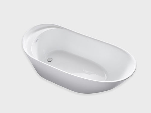 Fiji 67″ Freestanding Deck Mount Faucet Soaking Tub