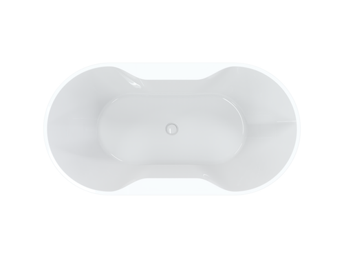 Harmony II 67” Freestanding Deck Mount Faucet Soaking Tub