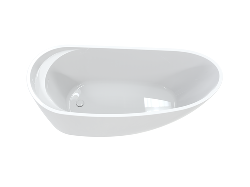 Fiji 67″ Freestanding Deck Mount Faucet Soaking Tub