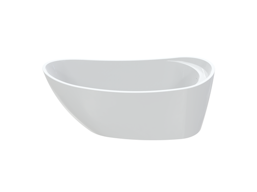 Fiji 67″ Freestanding Deck Mount Faucet Soaking Tub