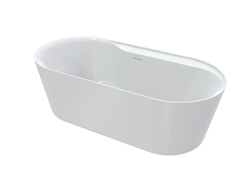 Amur I 70″ Freestanding Deck Mount Faucet Soaking Tub