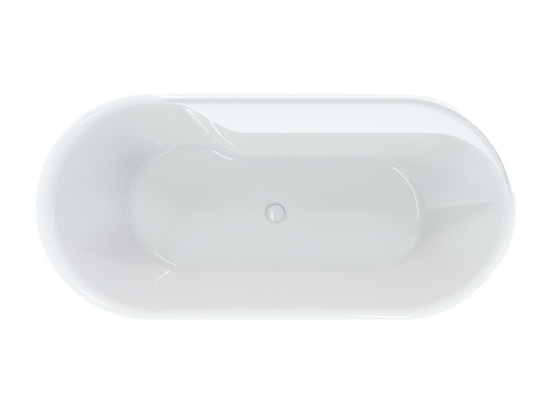 Amur II 72″ Freestanding Deck Mount Faucet Soaking Tub