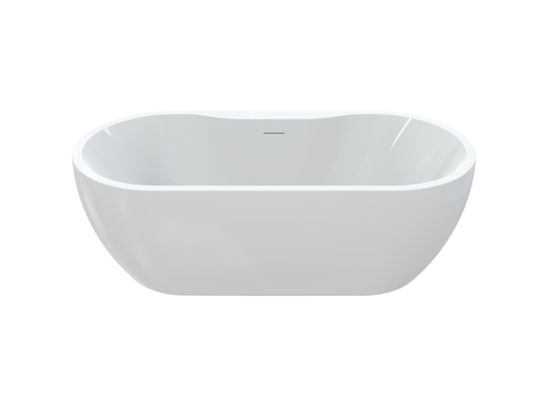 Aiden II 69″ Freestanding Deck Mount Faucet Soaking Tub