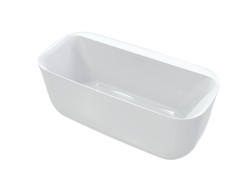 Whisper 67" Freestanding Deck Mount Soaking Tub