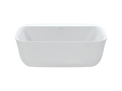 Whisper 67" Freestanding Deck Mount Soaking Tub