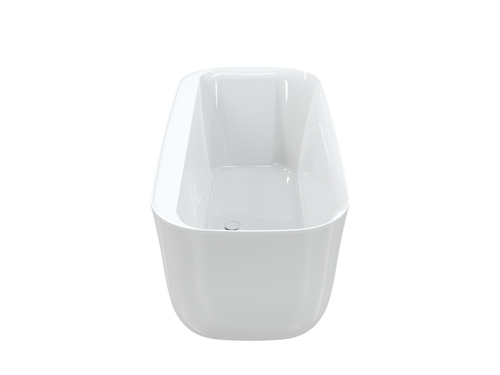 Whisper 67" Freestanding Deck Mount Soaking Tub