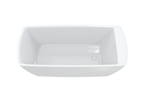 Elysium 67″ Freestanding Deck Mount Faucet Soaking Tub