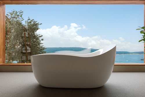 Heavenly 72″ Freestanding Soaking Tub