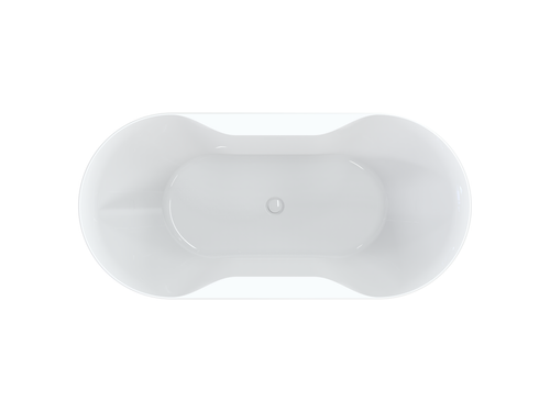 Joyful 75" Freestanding Deck Mount Soaking Tub